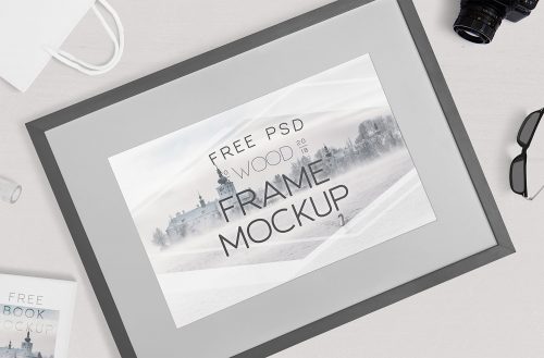 Free Photography Frame Mockup