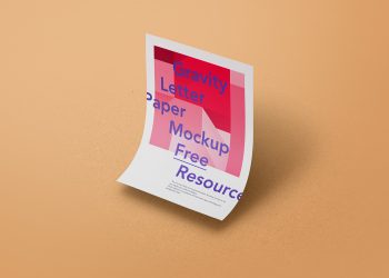 Gravity PSD Paper Mockup