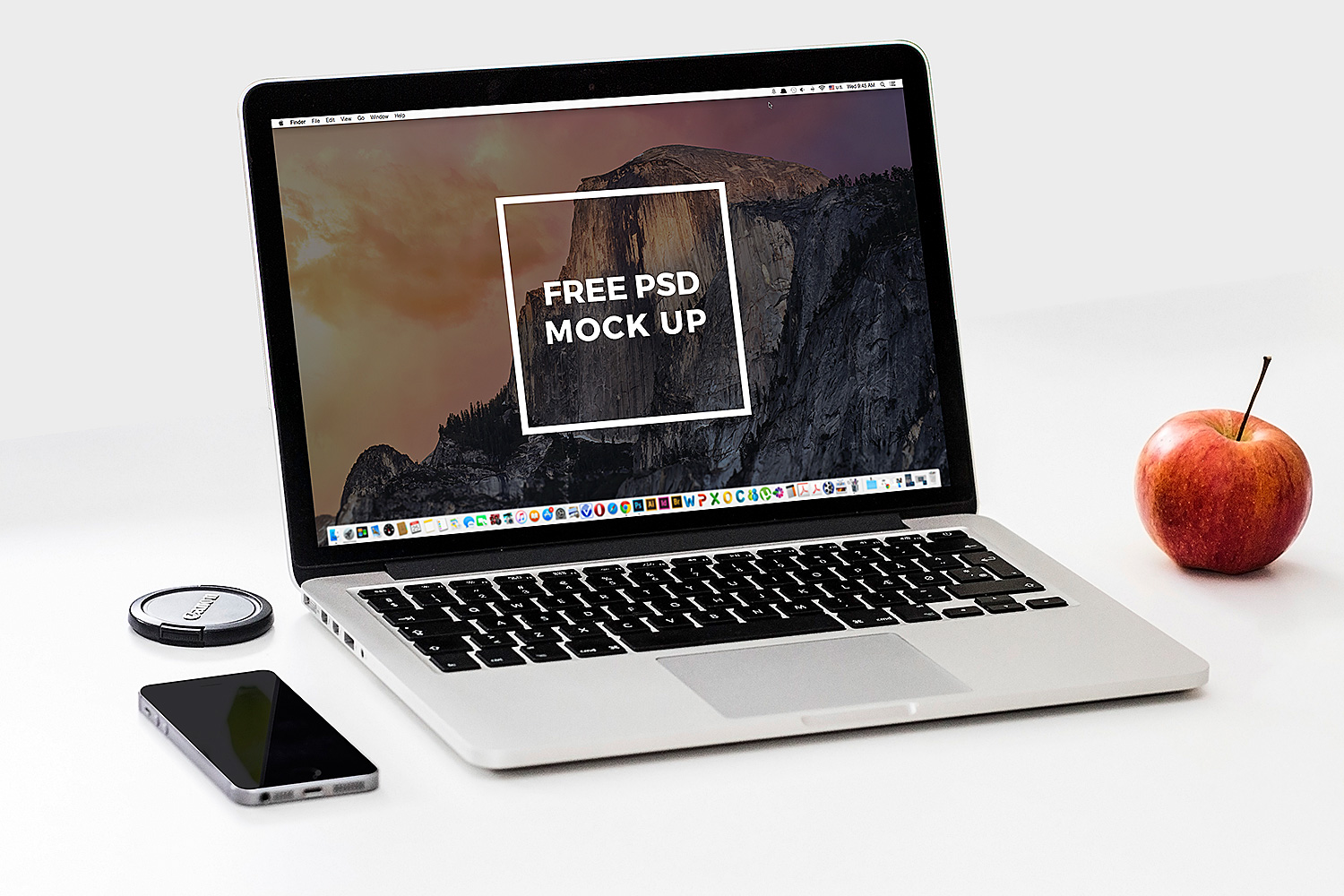 MacBook Pro Free Mockup