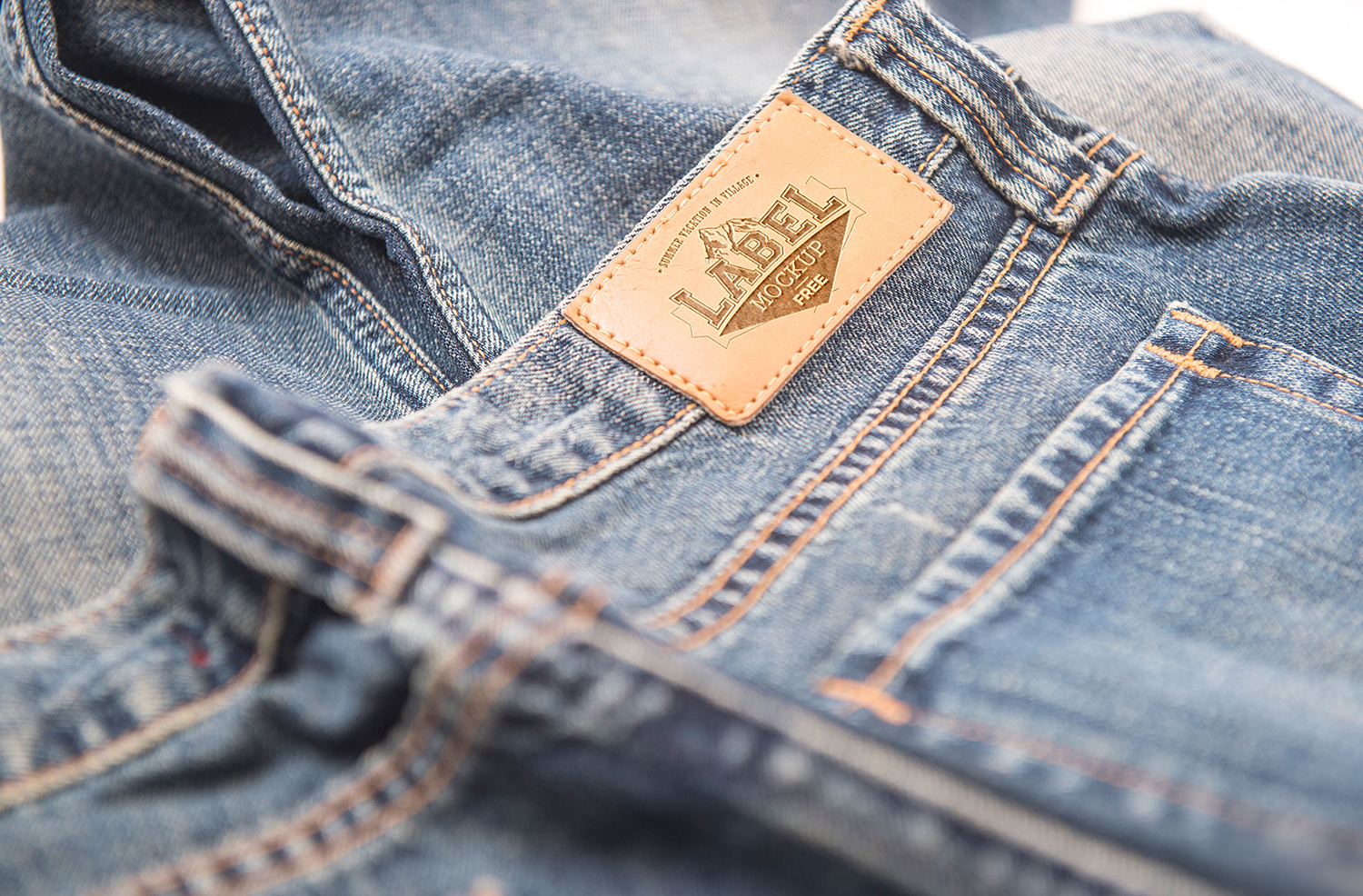 2 Free Clothing Label Mockups