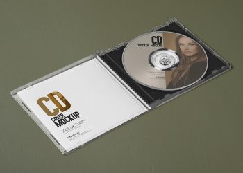 3 Free Outstanding Plastic CD Case Mockups