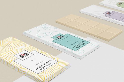 Chocolate Package Mockup