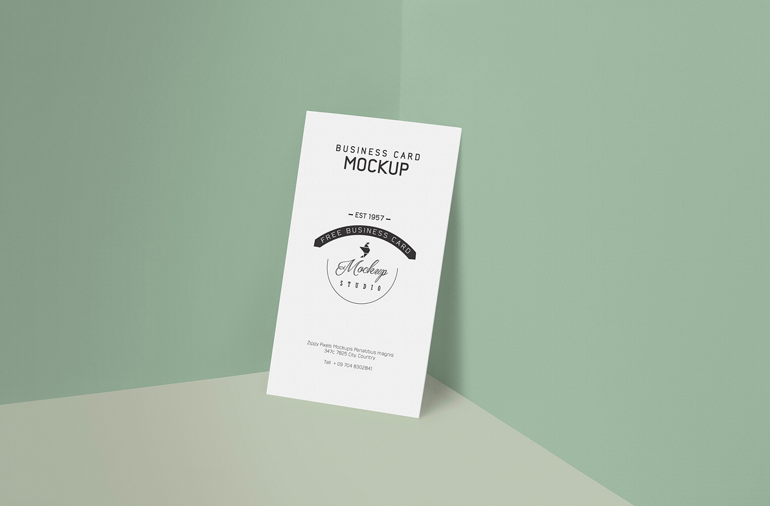 Customizable Free Business Card Mockup