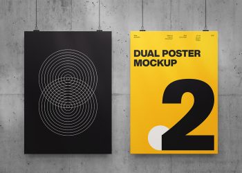 Dual Poster Mockup