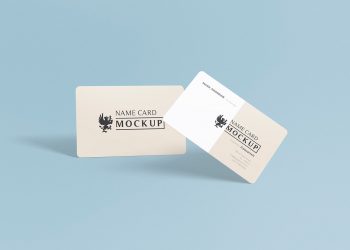 Exquisite Free Name Card Mockup PSD