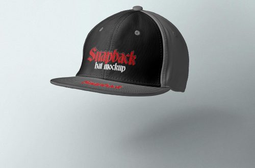 Free Attractive Snapback Mockup