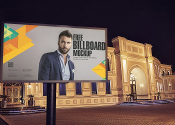 Free Billboard Mockup PSD