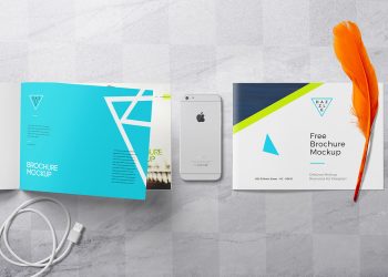 Free Brochure Mockup PSD