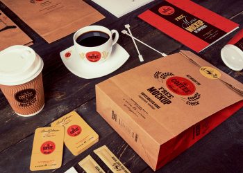 Free Coffee Branding Mockup