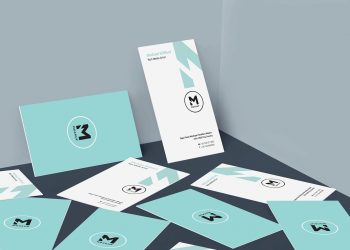 Free Magnificent Business Card Mockup