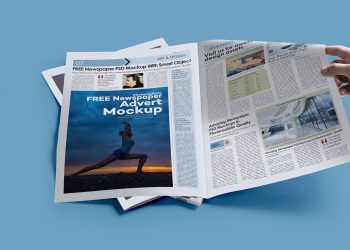 Free Newspaper Mockup