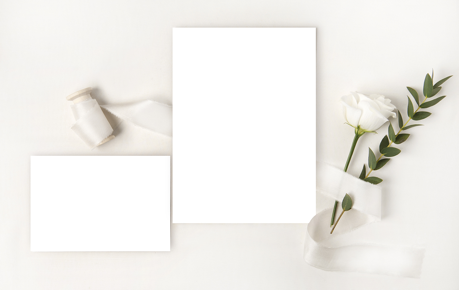 Free Wedding Invitation Mockup PSD
