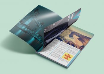 Magazine Free PSD Mockup