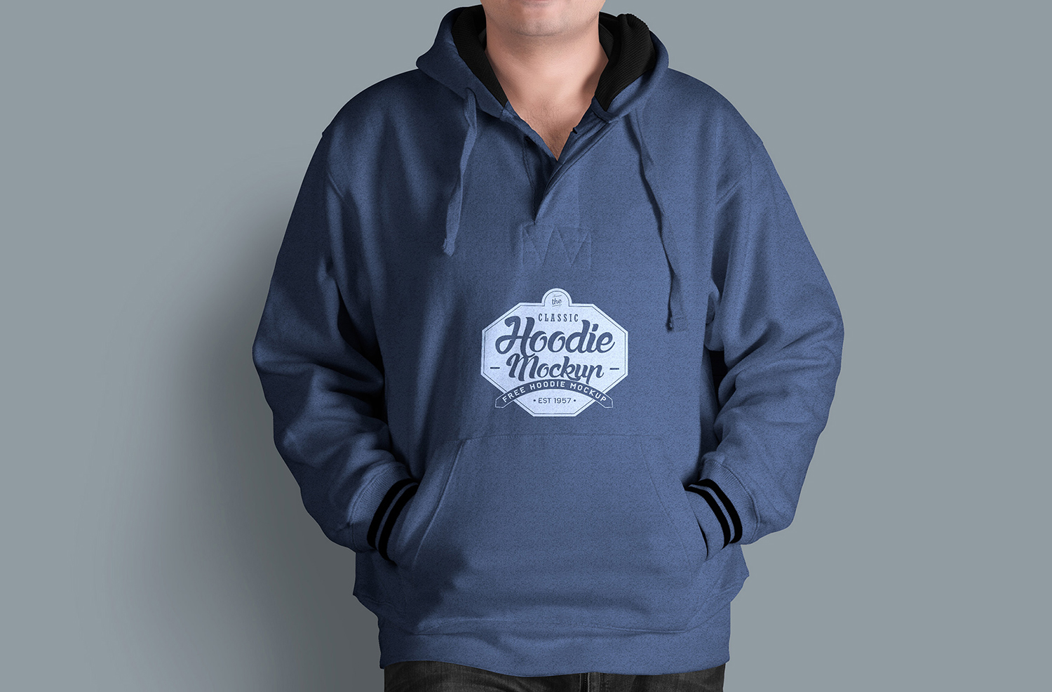 Men’s Fabulous Free Hoodie Mockup - Best Free Mockups.