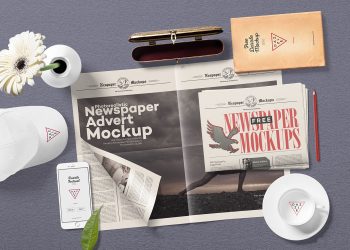 Newspaper Free Mockup