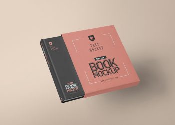 Slipcase Book Mockup PSD