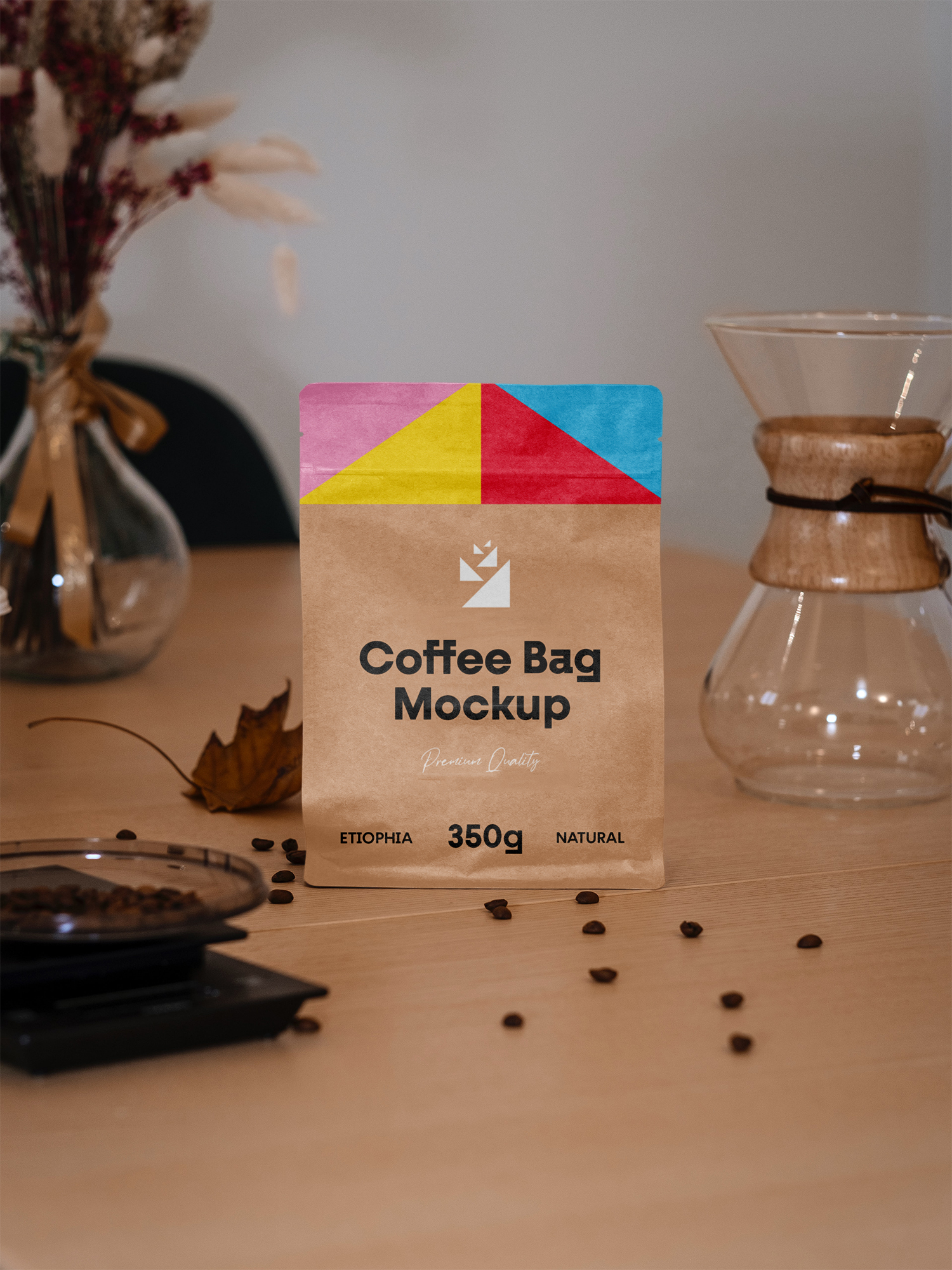 Coffee Bag Mockup