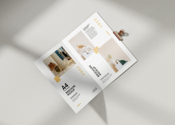 Free A4 Brochure Mockups