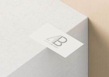 Free Business Card Mockup