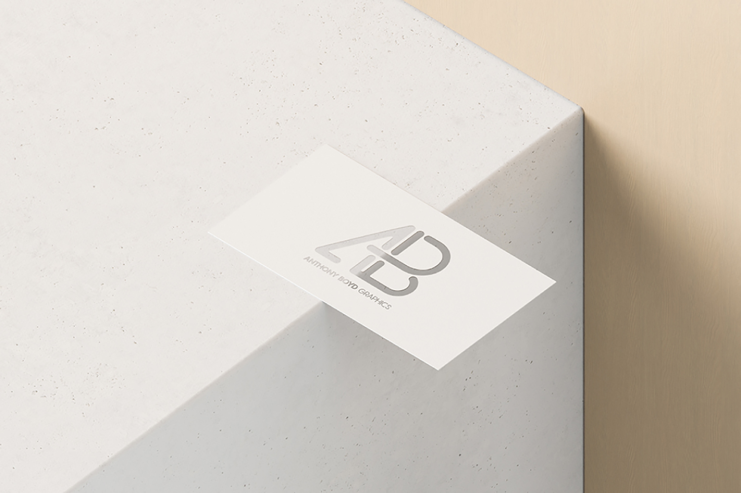 Free Business Card Mockup