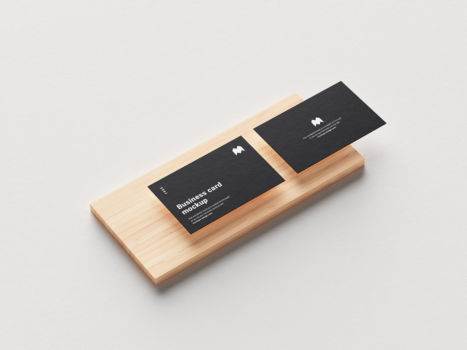 Free Business Cards Mockup