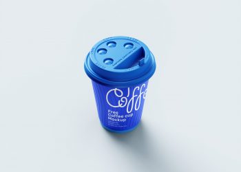 Free Paper Coffee Cup Mockup