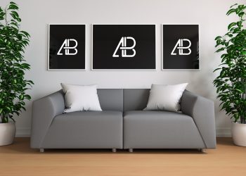 Free Realistic Poster Mockup