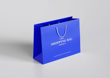 Free Shopping Bag Mockup