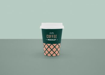 Front Coffee Cup Mockup