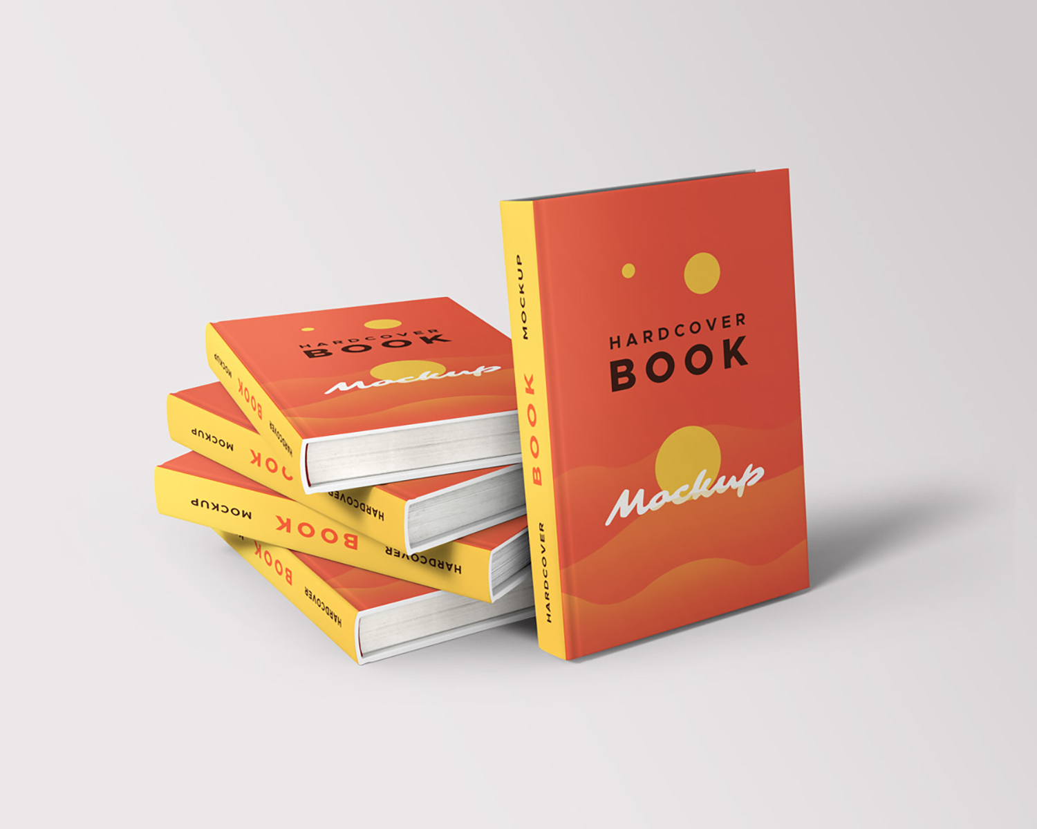 Hardcover Book Mockups