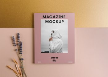 Magazine Front Cover Mockup