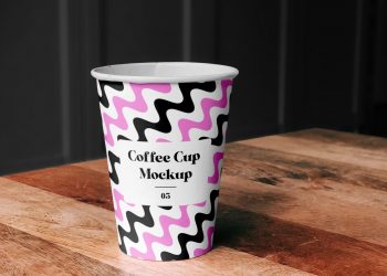 Paper Coffe Cup Mockup