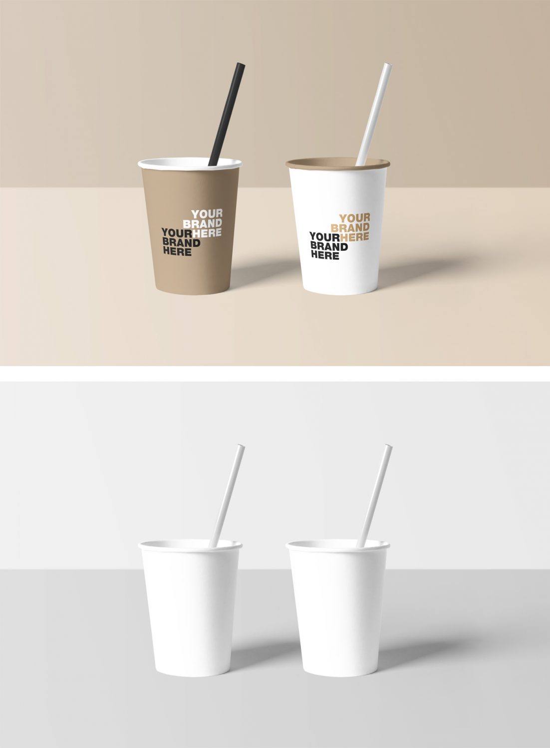 Paper Cup Mockup