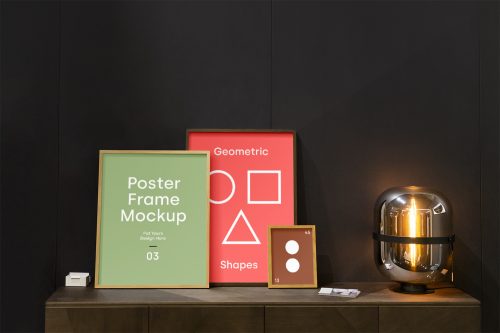 Poster Frames Mockup