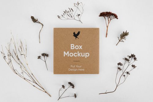 Small Box PSD Mockup