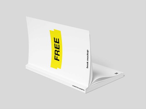 Soft Cover Book Mockup