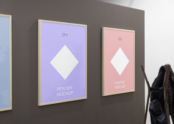 Triple Poster Mockups