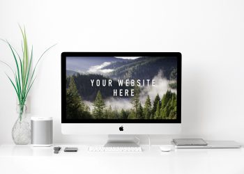 Apple iMac Mockup