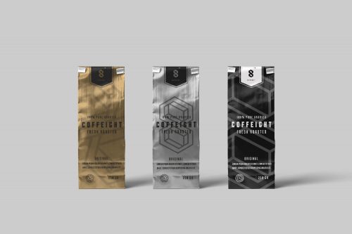 Coffee Bag Mockup