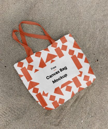 Cotton Canvas Bag Mockup