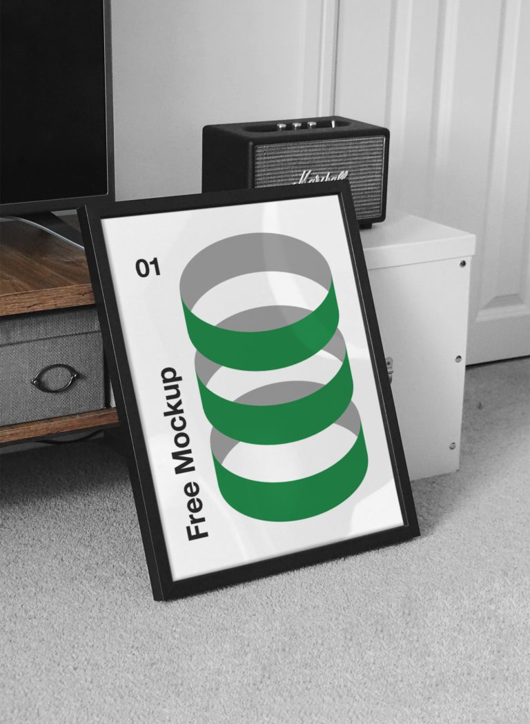 Frame PSD Mockup - Best Free Mockups