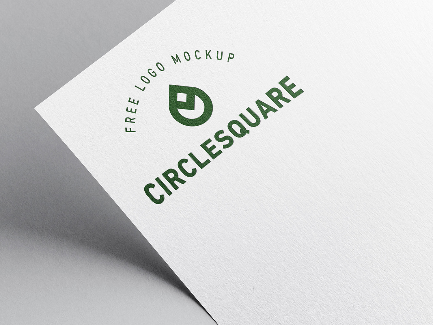 Free Logo Mockup