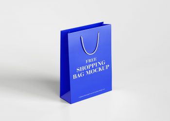 Free Shopping Bag Mockup