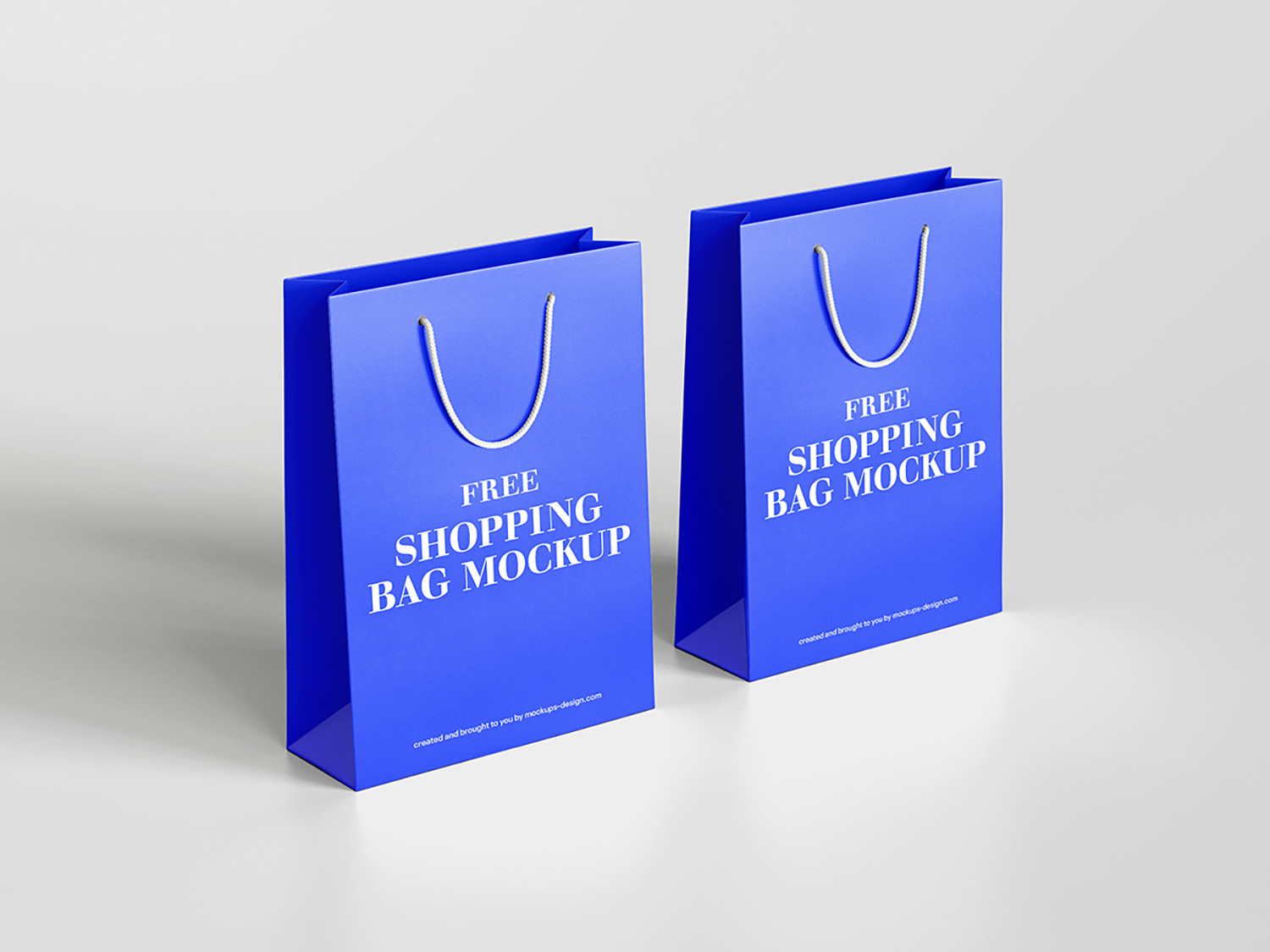 Free Gravity Paper Shopping Bag Packaging Mockup PSD - Good Mockups