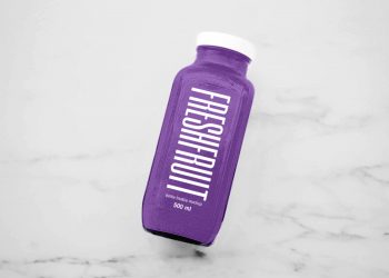 Juice Bottle Mockup