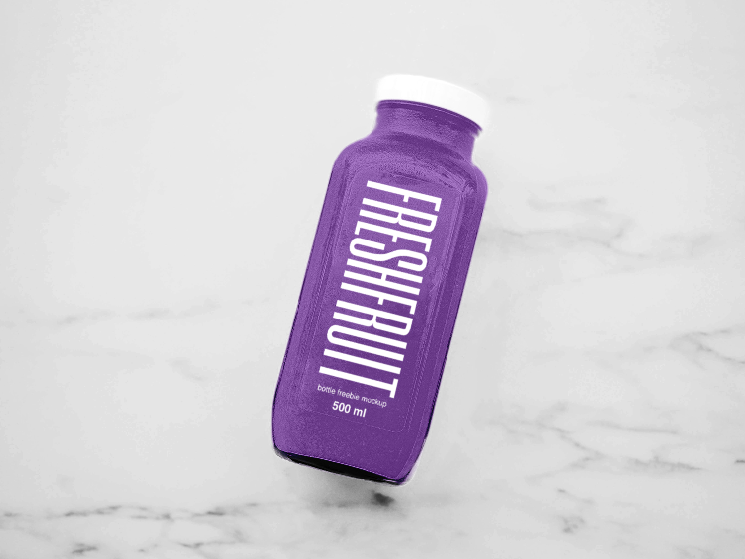 Juice Bottle Mockup