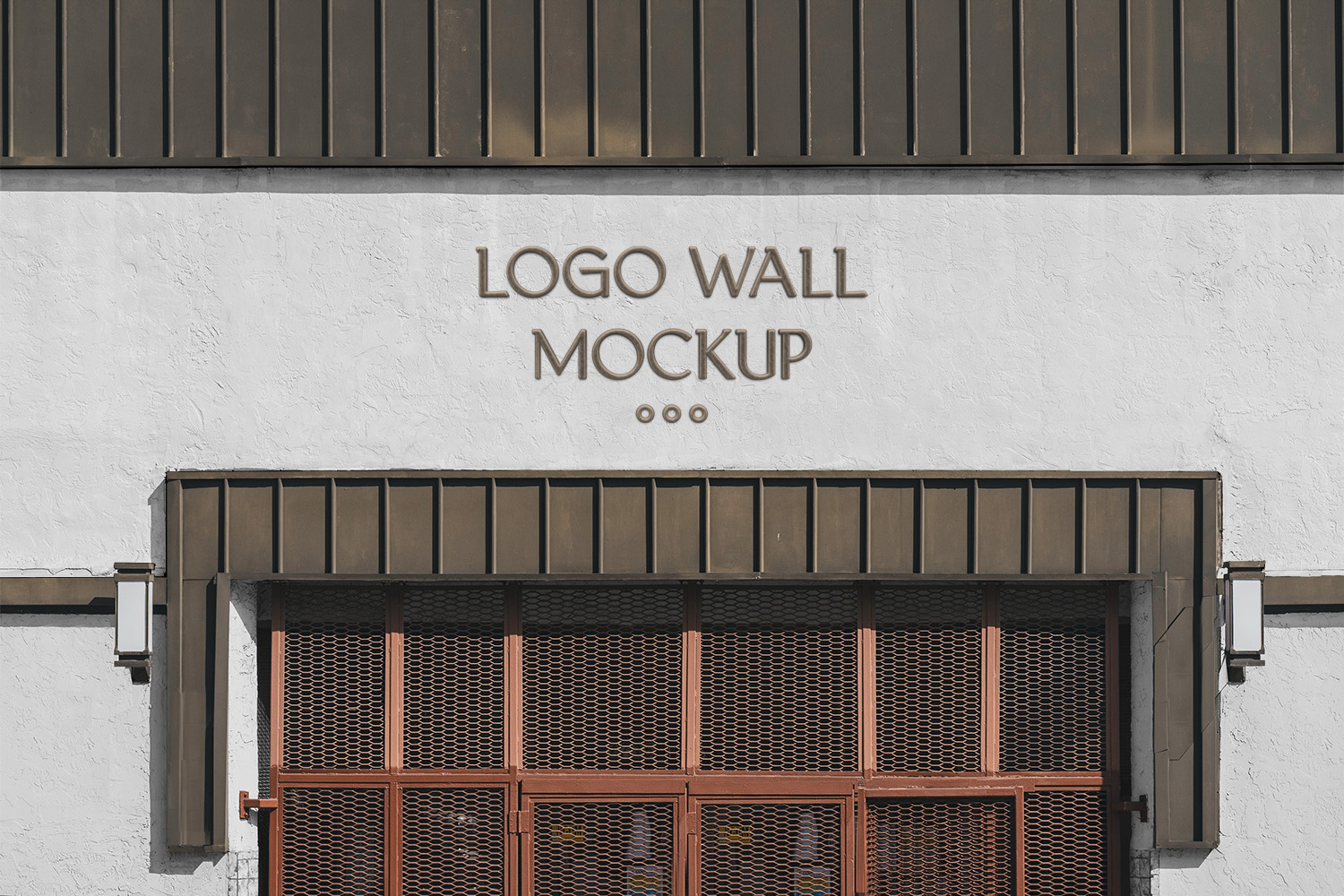 Logo Wall Mockup