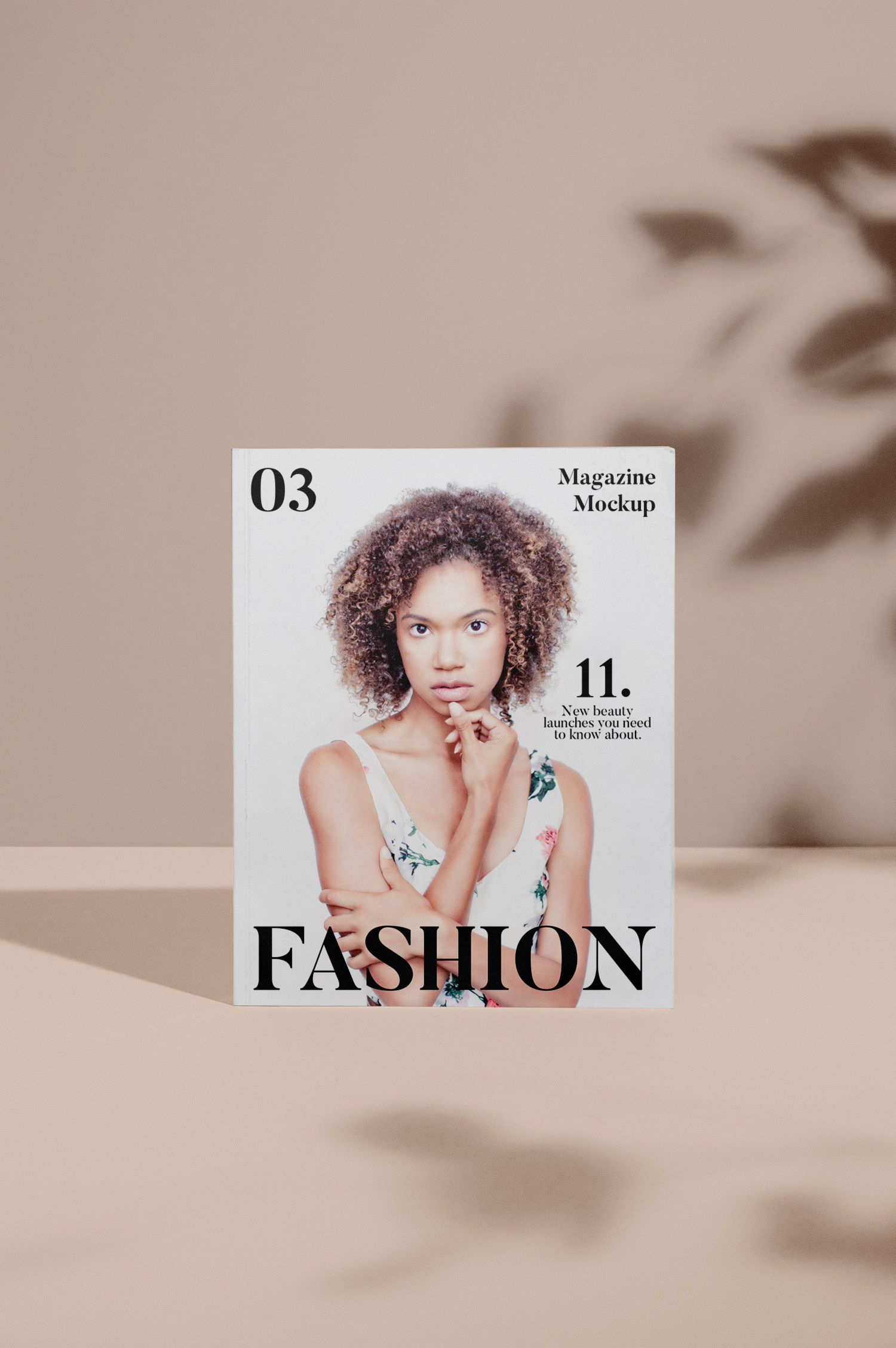 Magazine Cover PSD Mockup