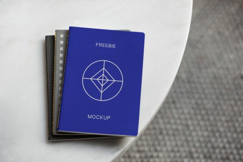 Notebook PSD Mockup