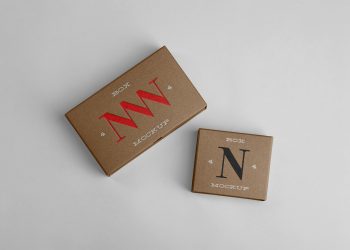 Paper Box Mockups